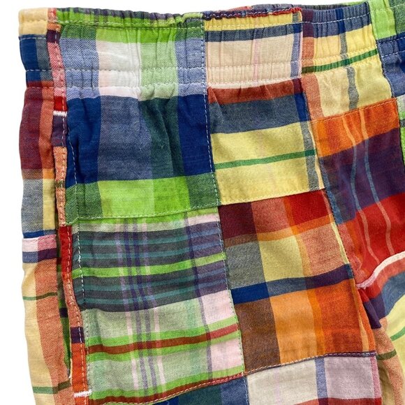 Kelly's Kids Multicolor Plaid Short Boys 12 Months - Picture 2 of 4
